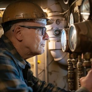 Checking a home water meter to confirm steady flow and find hidden leaks