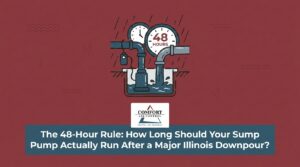 The 48-Hour Rule: How Long Should Your Sump Pump Actually Run After a Major Illinois Downpour? — featured image