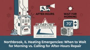 Northbrook, IL Heating Emergencies: When to Wait for Morning vs. Calling for After-Hours Repair — featured image