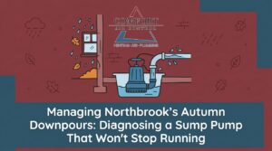 Managing Northbrook's Autumn Downpours: Diagnosing a Sump Pump That Won't Stop Running — featured image